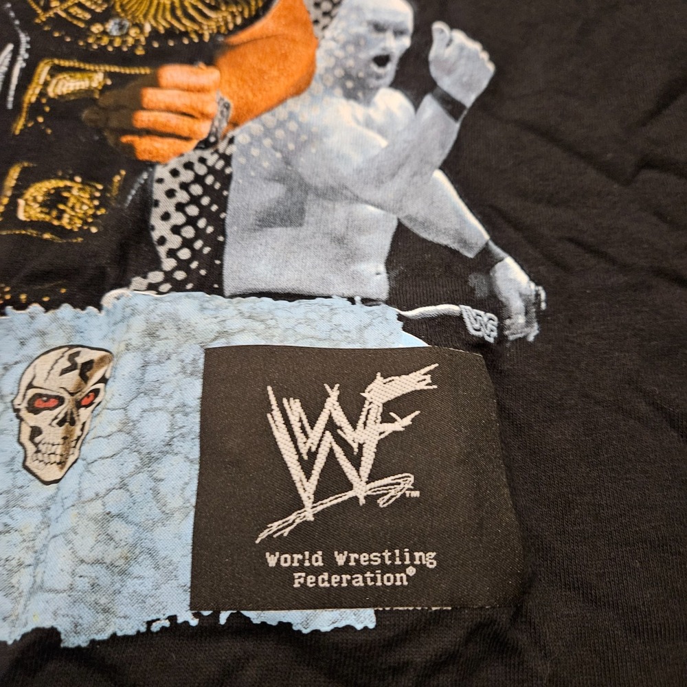 Vintage 1998 WWF Stone Cold Steve Austin Talking Shirt XL Wild Oats NWT - Picture 4 of 13